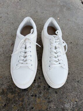 ABEO Jumpstreet Sneaker, white leather size 11